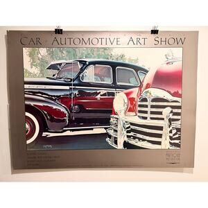 Behemoths by Greg Padginton Car & Automotive Art Show Print Poster